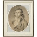 Jean Baptiste Jacques Augustin (French, 1759–1832) Portrait of Camille Desmoulins Signed and