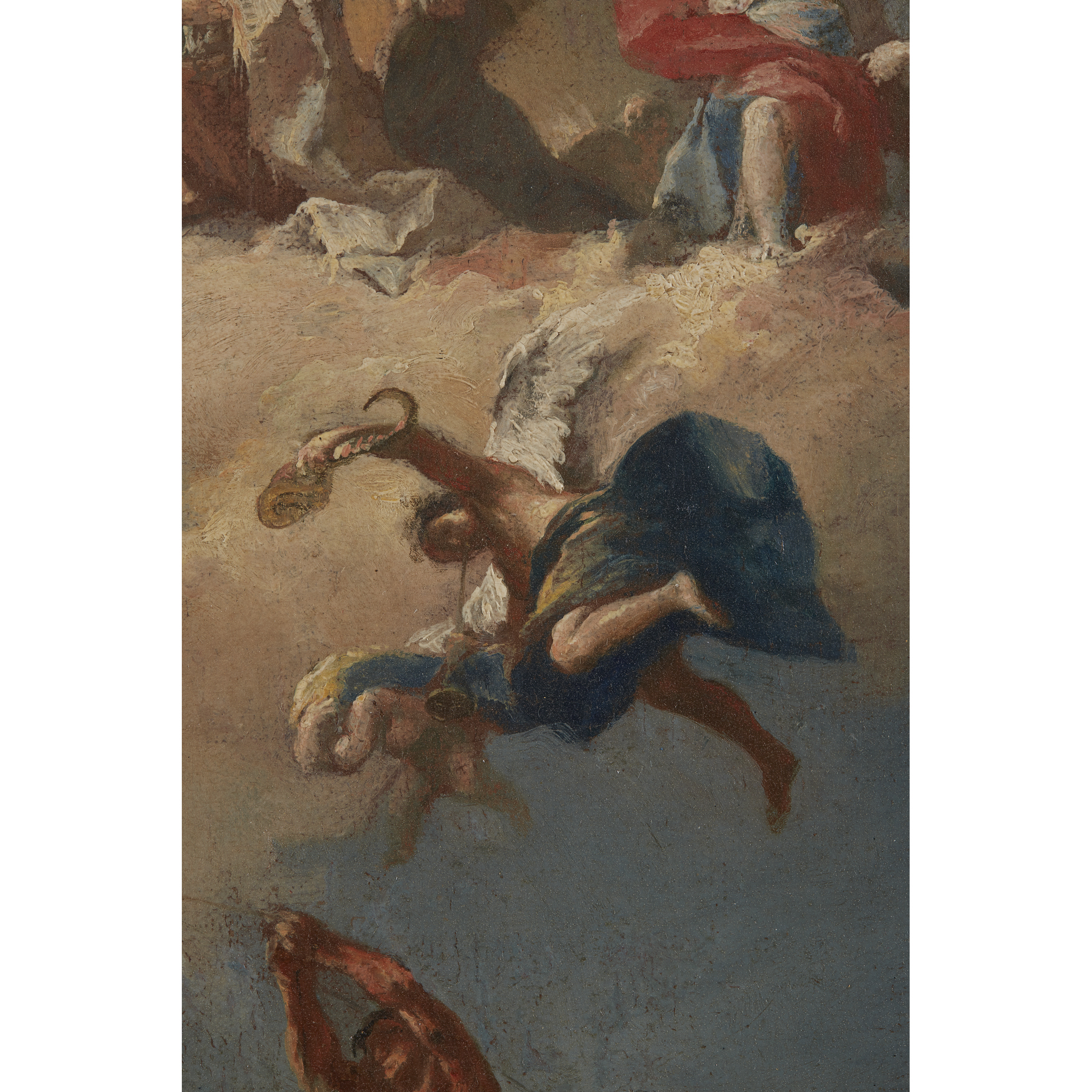 Attributed to Giovanni Battista Tiepolo (Italian, 1696-1770) The Apotheosis of the Arts (A - Image 3 of 4