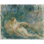 Berthe Morisot (French, 1841–1895) Apollon Révélant sa Divinité à la Bergère Issé