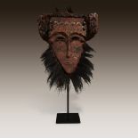 A Lele mask, Democratic Republic of Congo