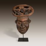 A Bamoun style mask, Cameroon