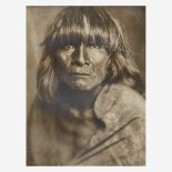 Edward S. Curtis (1868-1952), A Hopi Man, photogravure plate, 1922