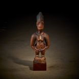 A Yoruba twin figure, ere Ibeji, Nigeria