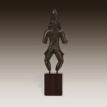A South Indian bronze image of Skanda, Chola Dynasty, 10th/11th century