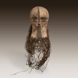 A Luba mask, kifwebe, Democratic Republic of Congo