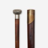 Two canes pertaining to timekeeping, Various dates late 19th/early 20th century