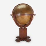 An English 30-inch terrestrial floor globe, W. & A. K. Johnston of Edinburgh & London, circa 1920