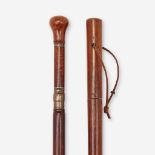Two dagger canes, Various dates late 19th century
