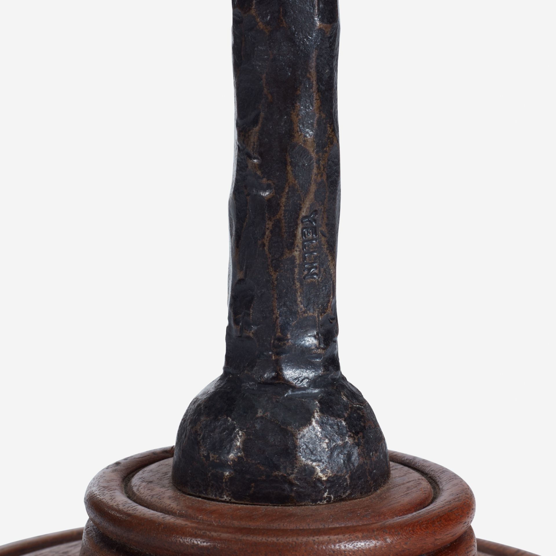 Samuel Yellin (American, b. Ukraine, 1884-1940), Wrought Iron Finial, circa 1920 - Image 3 of 3