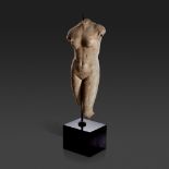 A Roman carved marble figure of Venus, Circa 2nd century C.E.