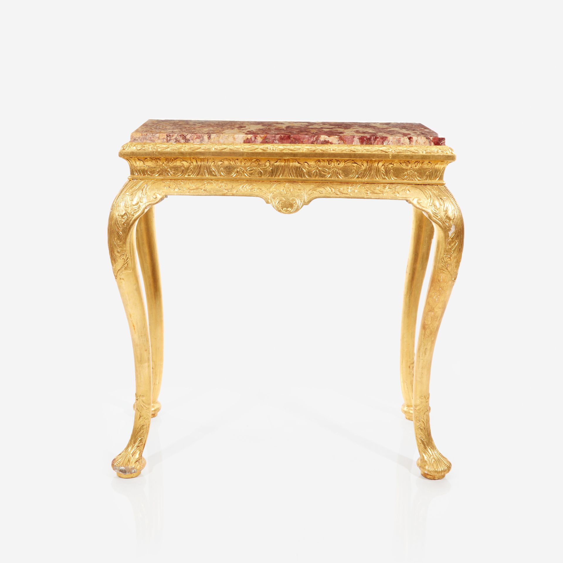 A George II giltwood console, Second quarter 18th century