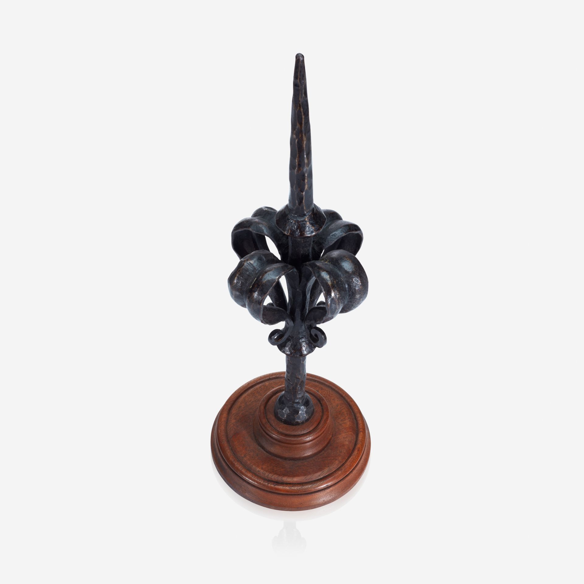 Samuel Yellin (American, b. Ukraine, 1884-1940), Wrought Iron Finial, circa 1920 - Image 2 of 3