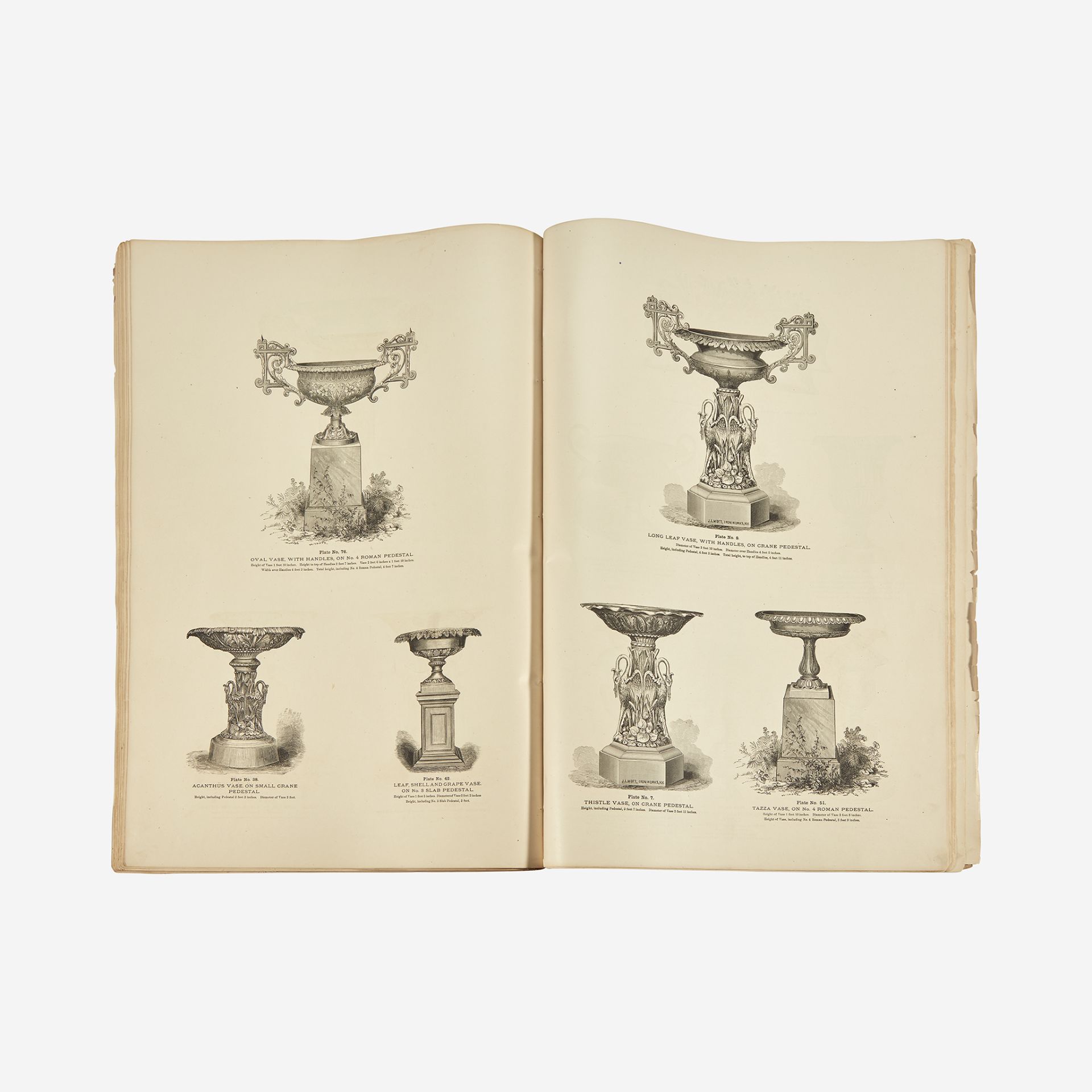 A Rare Nineteenth-Century Iron Works Studio Catalogue - Image 6 of 8