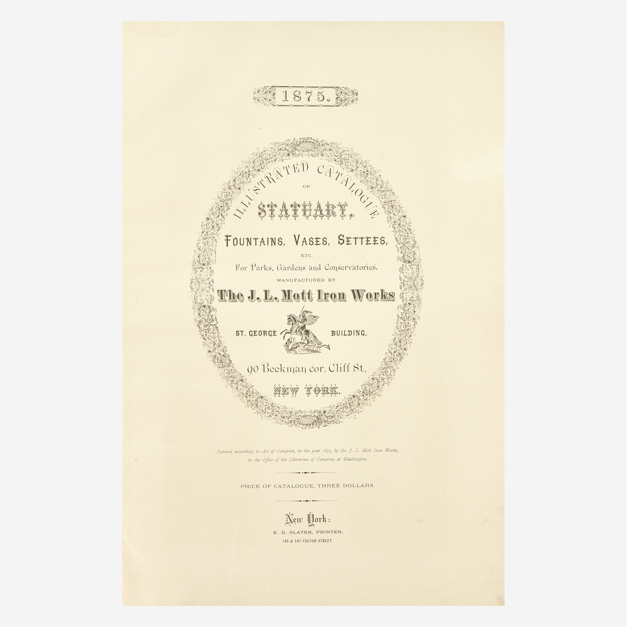 A Rare Nineteenth-Century Iron Works Studio Catalogue - Bild 2 aus 8