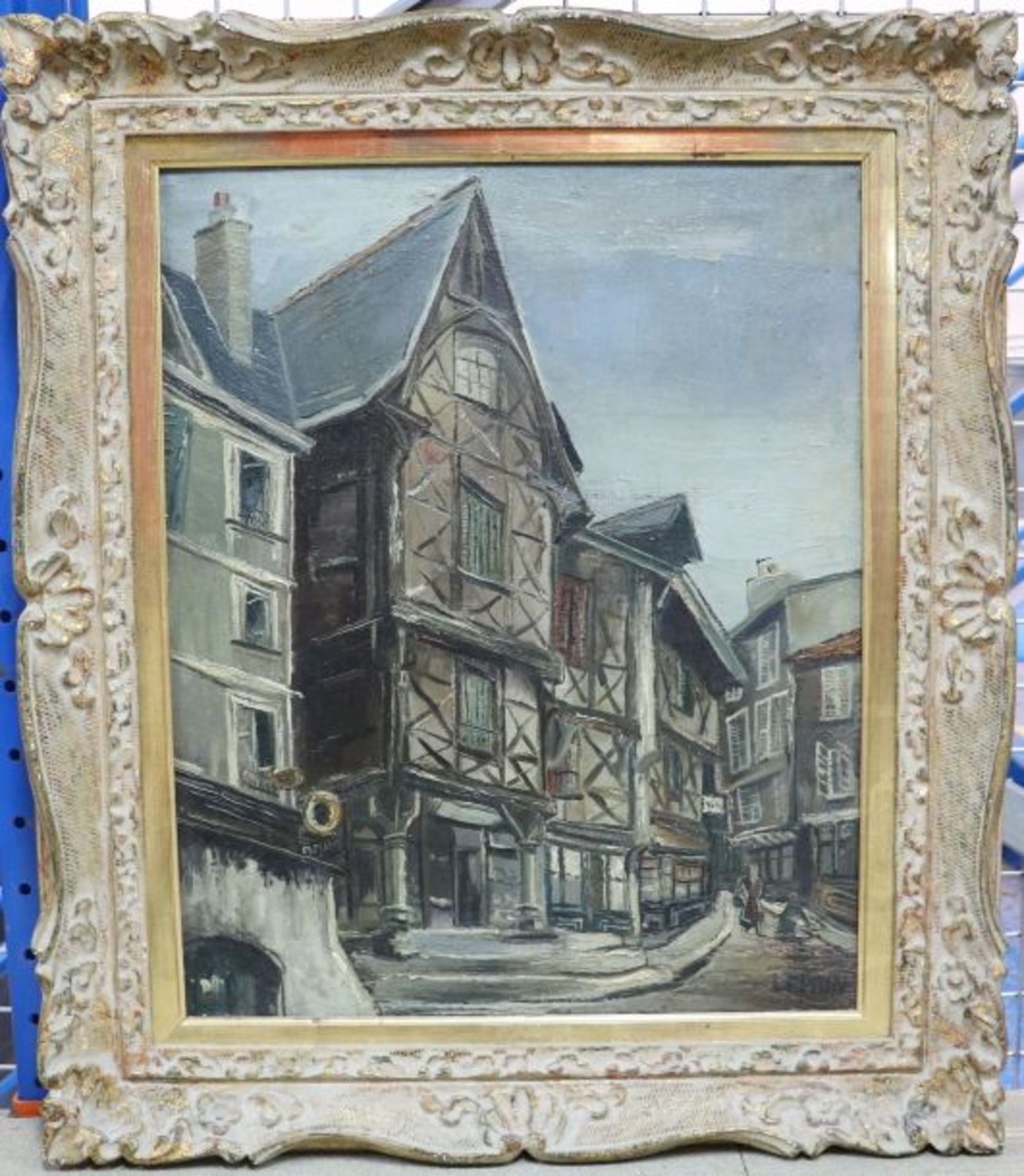 Marcel LEPRIN (1891-1933). Vue du village. Huile sur toile. Signée en bas à [...] - Image 8 of 8