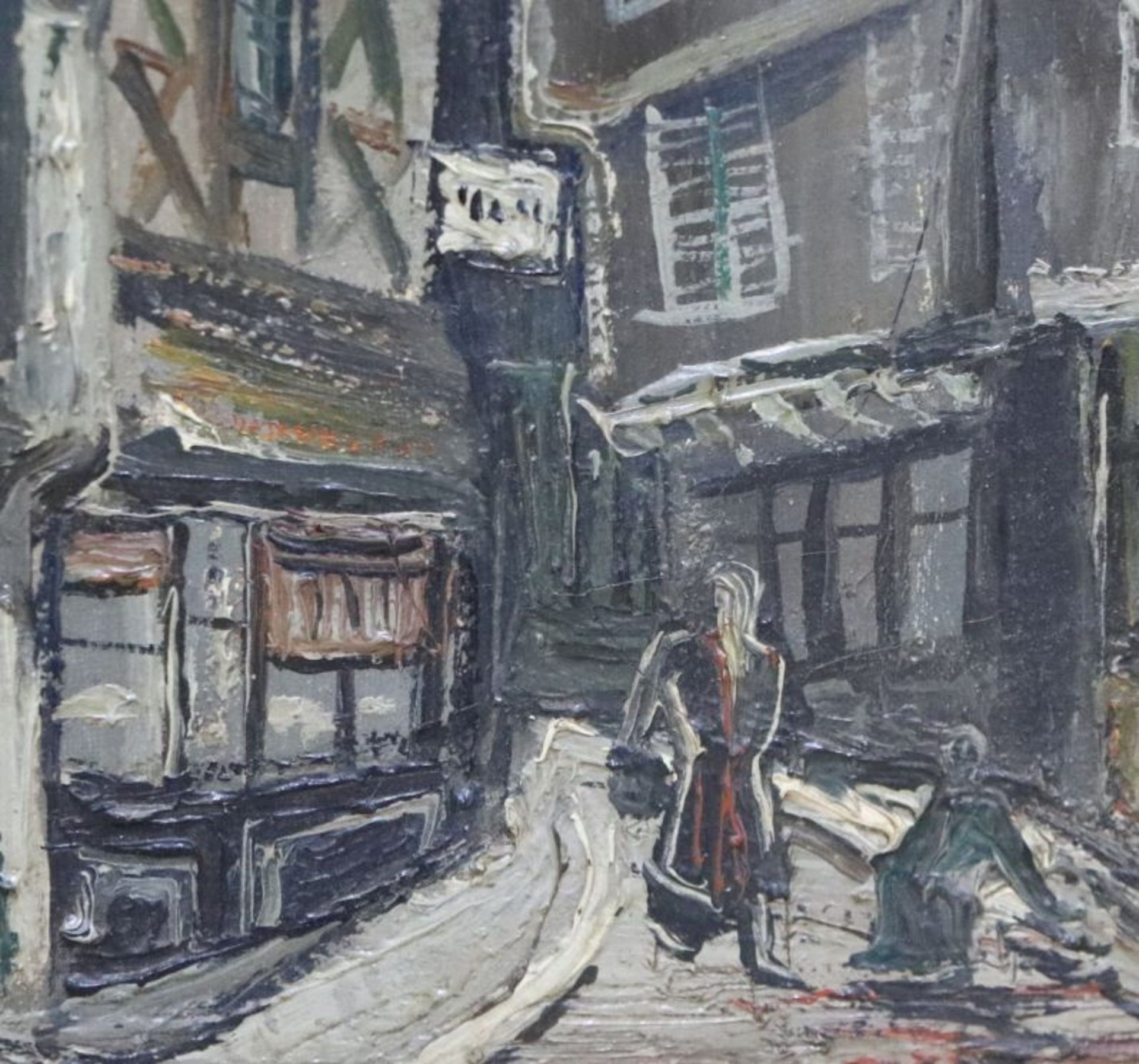 Marcel LEPRIN (1891-1933). Vue du village. Huile sur toile. Signée en bas à [...] - Image 3 of 8