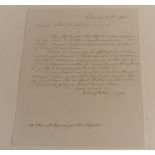 Joseph Bonaparte au Duc de Padoue. Copie de lettre adressée au Duc de Padoue (cousin [...]