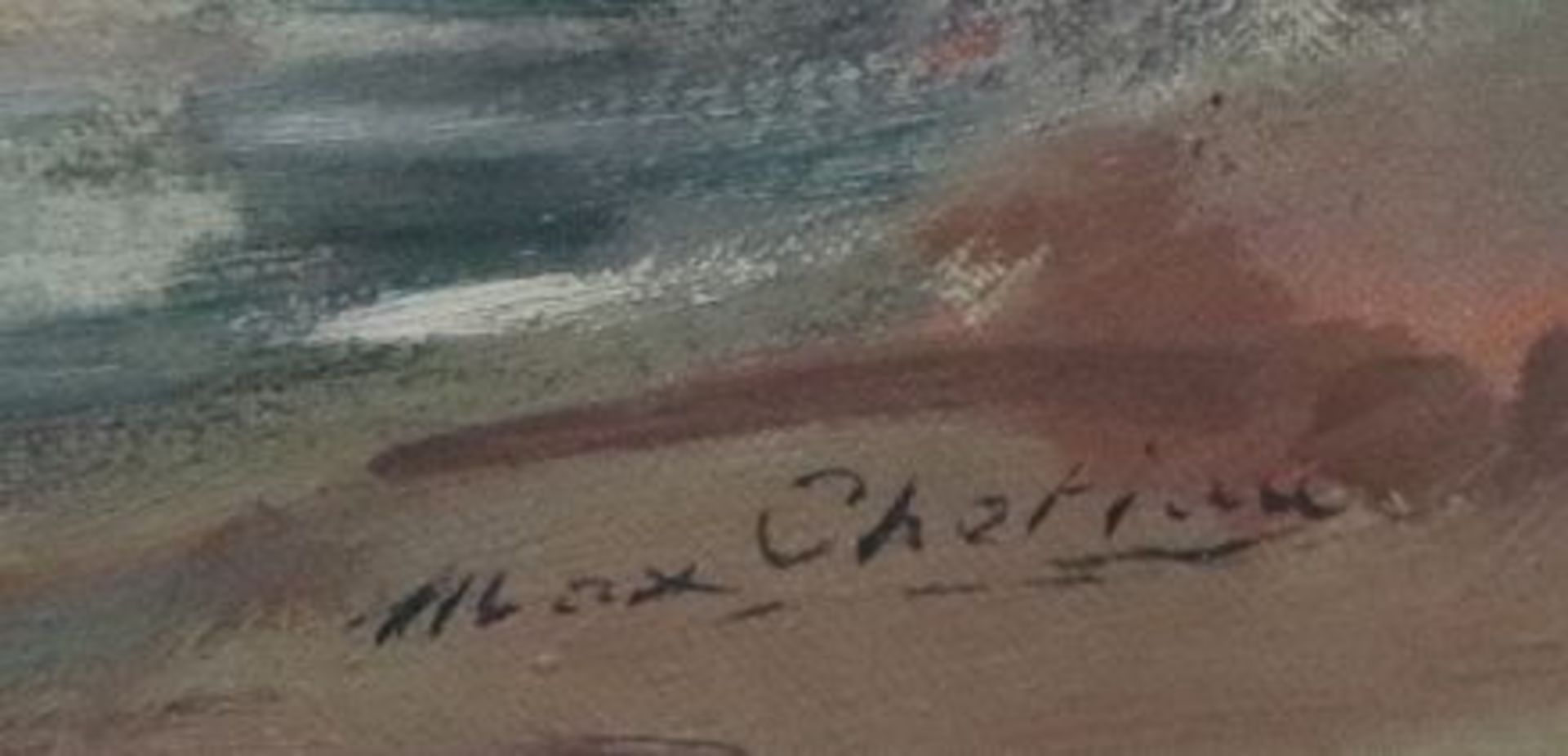 Max CHOTIAU (1881-1968). Les remparts de Namur. Huile sur toile. Signée en bas à [...] - Bild 4 aus 7