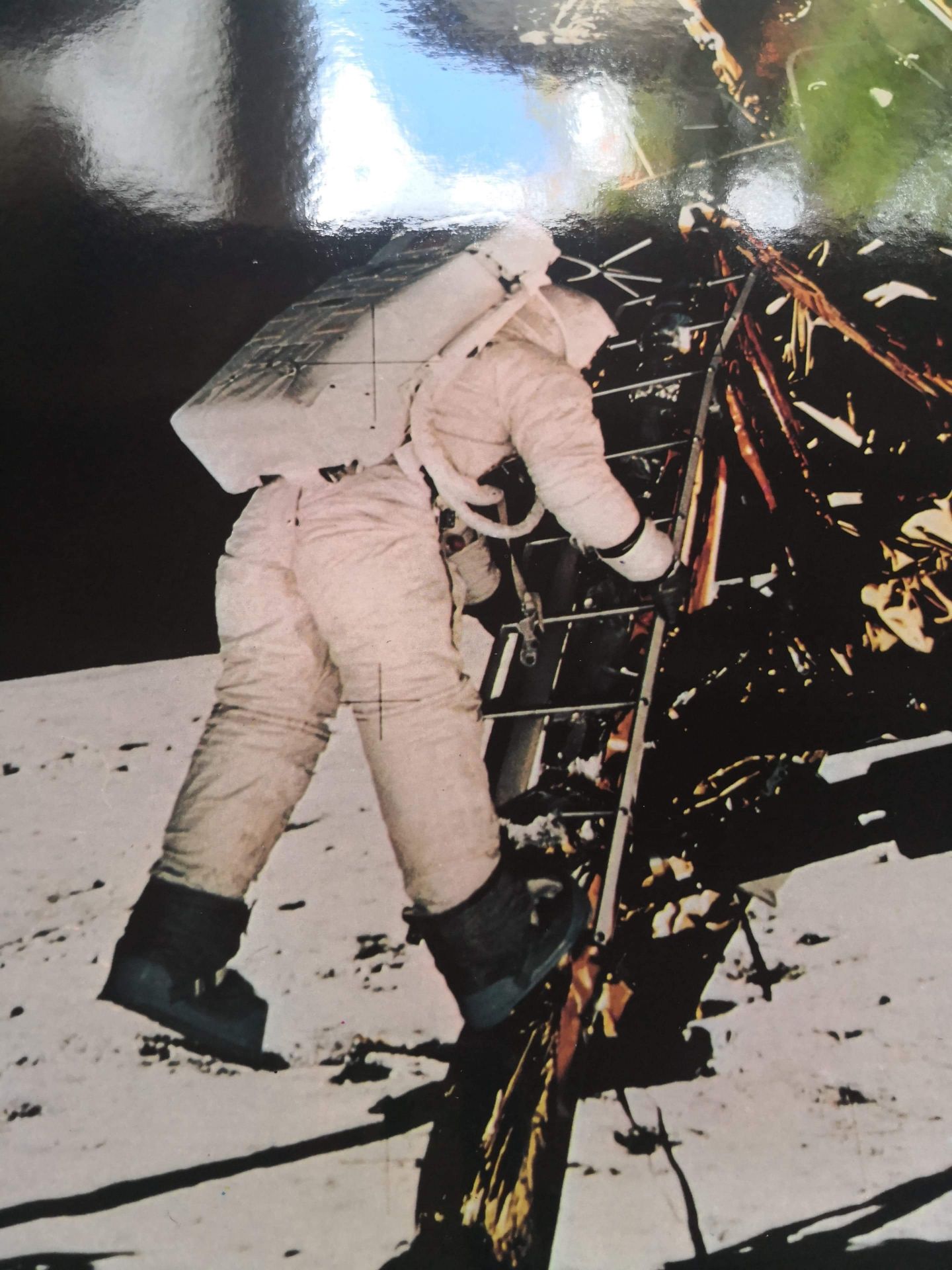 BIENNE, OMEGA NASA, Coffret commémoratif de la mission Apollo XI, 1969. Grand [...] - Image 13 of 14