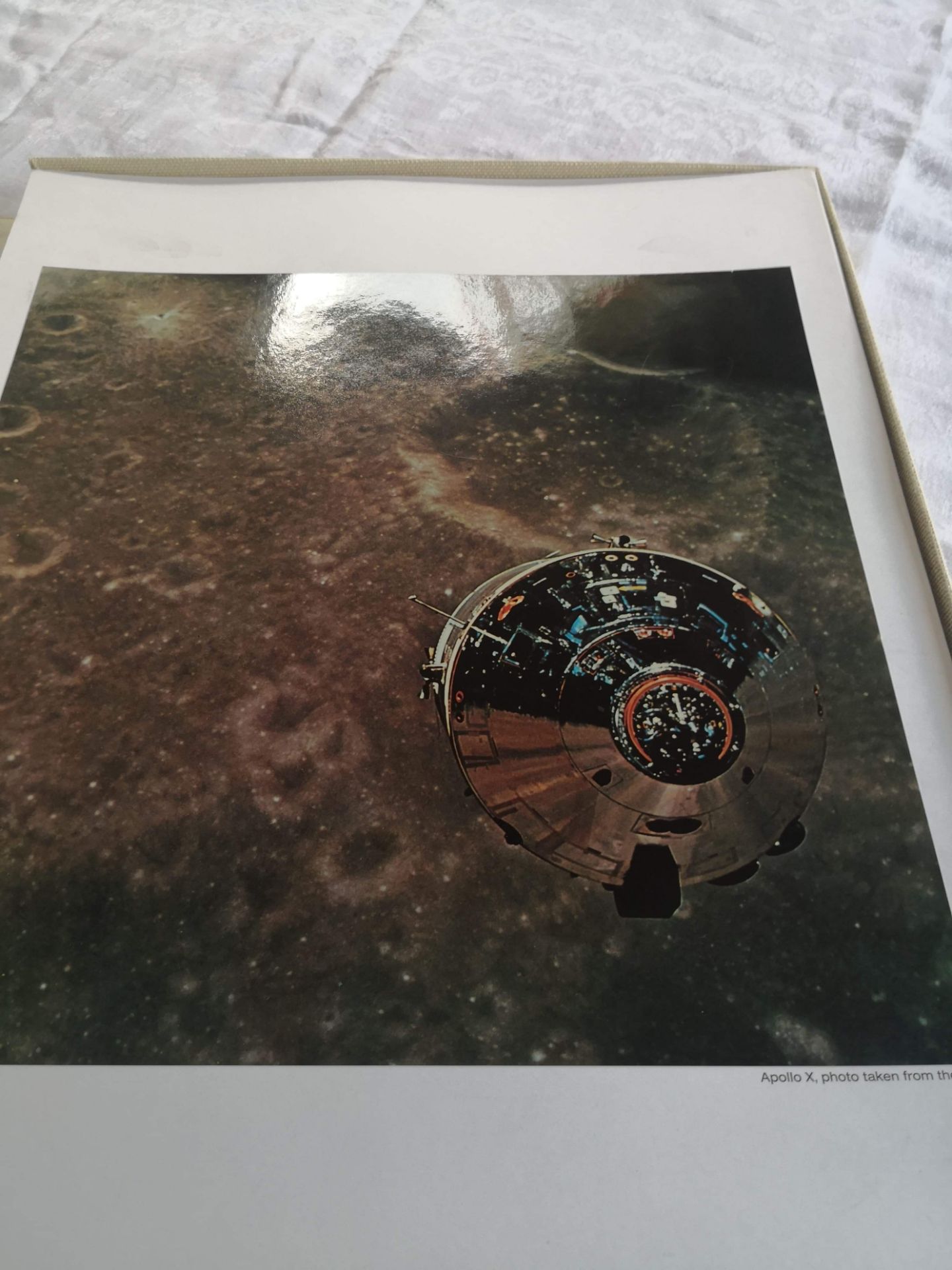 BIENNE, OMEGA NASA, Coffret commémoratif de la mission Apollo XI, 1969. Grand [...] - Image 6 of 14