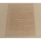 Cardinal Fesch au Duc de Padoue Copie de lettre l’autorisant à traiter de la [...]