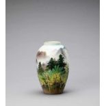 A JAPANESE NORITAKE PORCELAIN VASE