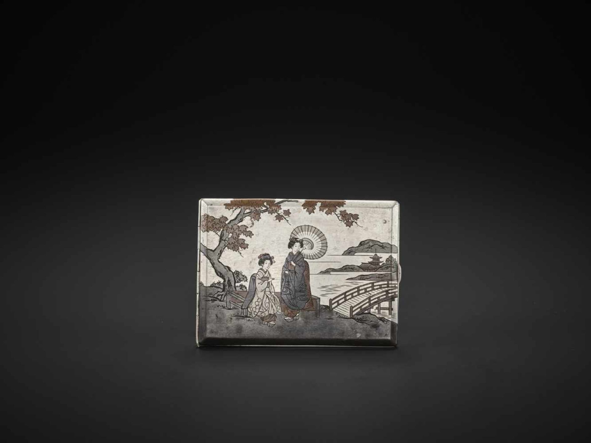 ICHIEI: A SILVER CIGARETTE CASE