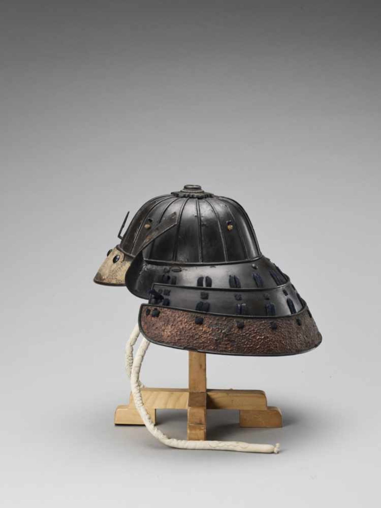 AN IRON KABUTO (HELMET) - Image 3 of 8