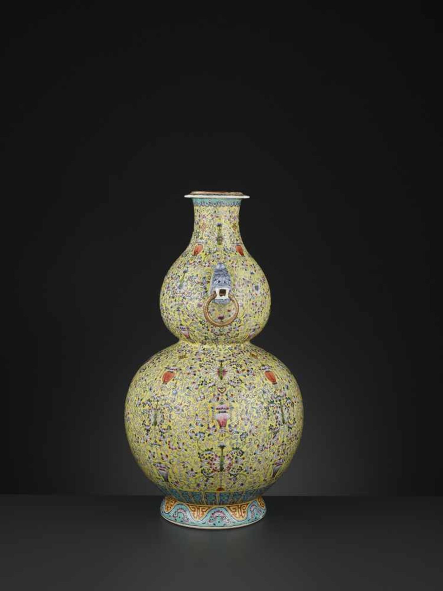 A DOUBLE GOURD VASE, HULUPING, REPUBLIC - Image 7 of 12