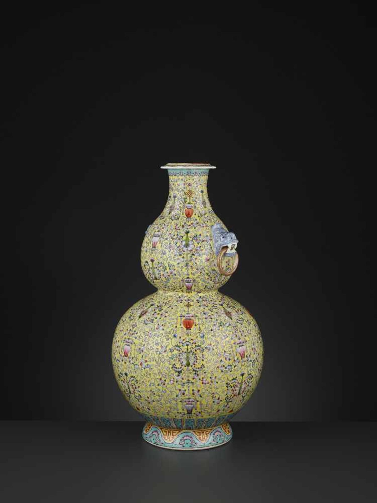 A DOUBLE GOURD VASE, HULUPING, REPUBLIC - Image 6 of 12