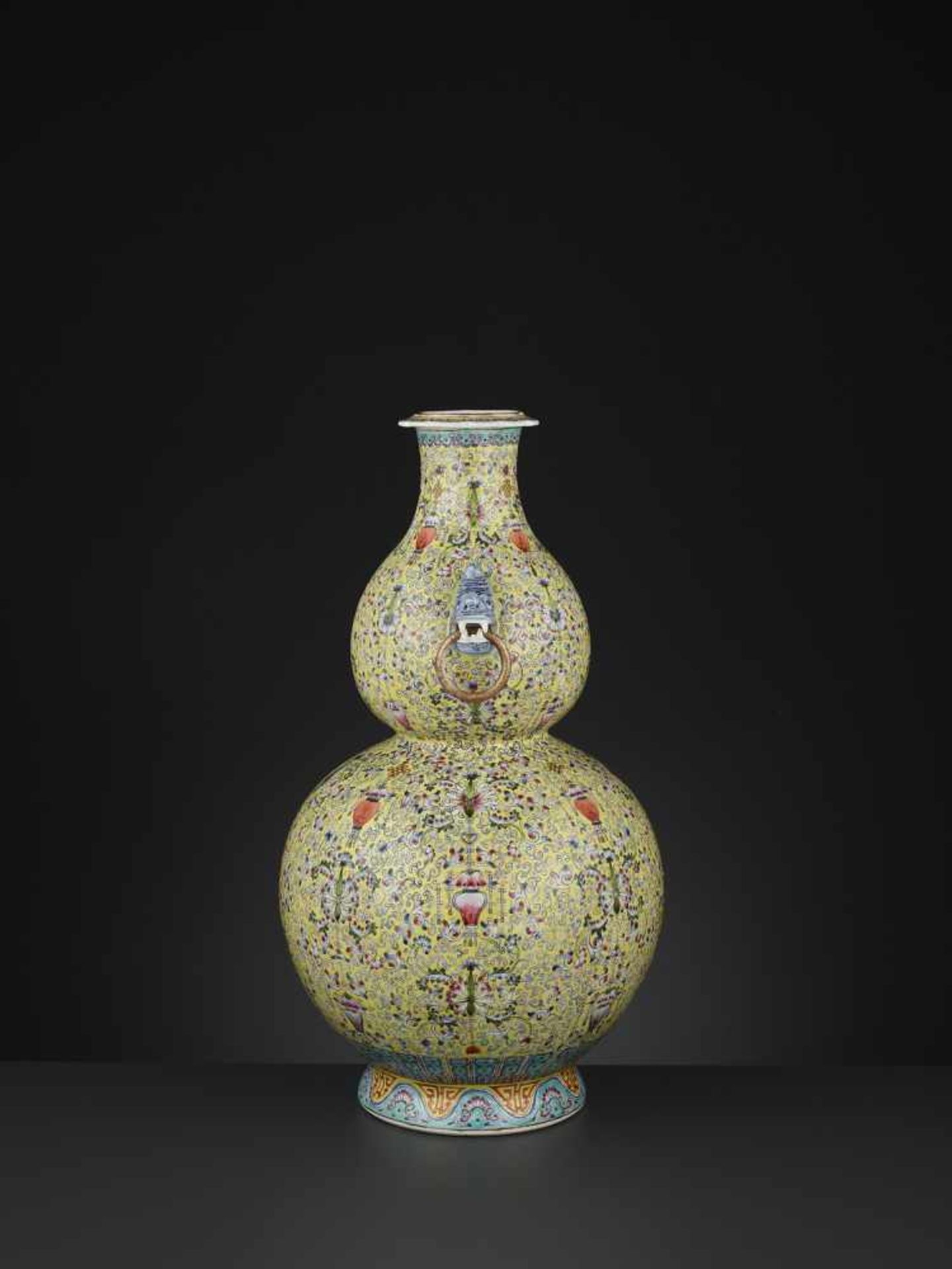 A DOUBLE GOURD VASE, HULUPING, REPUBLIC - Image 3 of 12