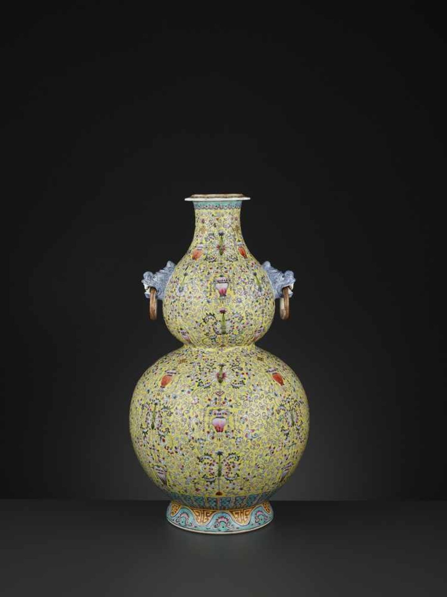 A DOUBLE GOURD VASE, HULUPING, REPUBLIC - Image 5 of 12