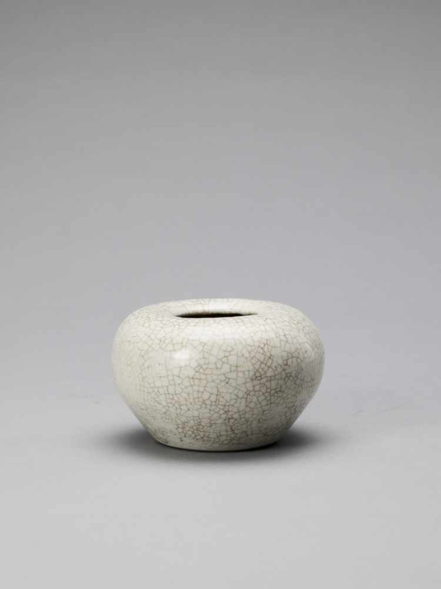 A GE WARE WATER POT, PINGGUOZUN, QING - Bild 3 aus 6