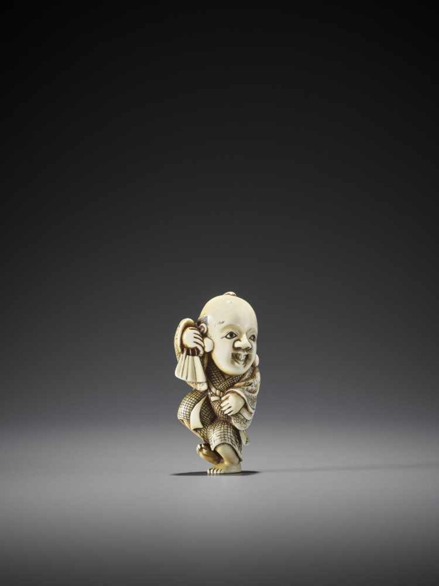 YOSHIMASA: AN IVORY NETSUKE OF FUKUSUKE - Bild 7 aus 10