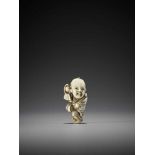 YOSHIMASA: AN IVORY NETSUKE OF FUKUSUKE