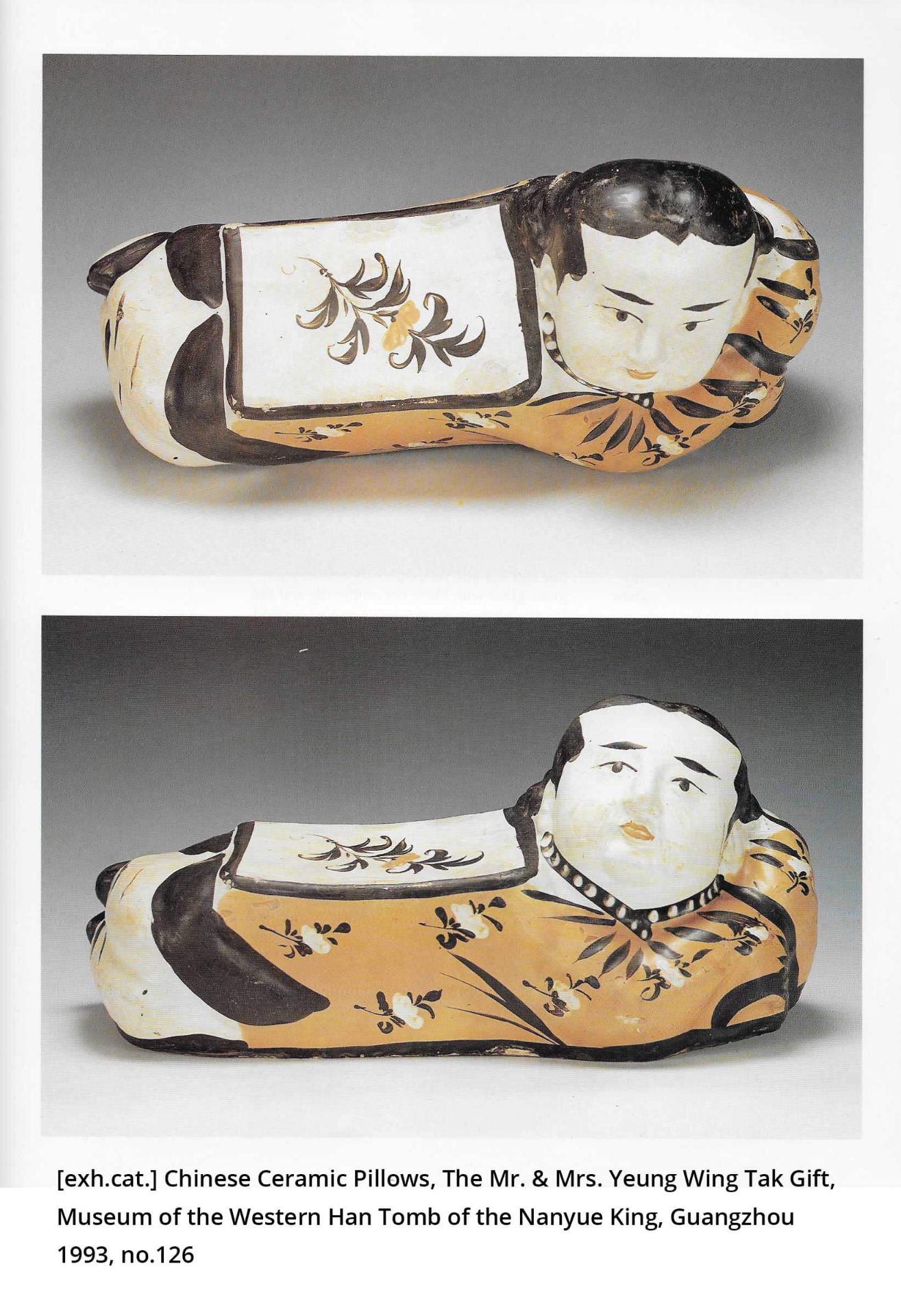 A PAINTED CIZHOU ‘SLEEPING LADY’ PILLOW, JIN DYNASTY China, 1115-1234. Modeled in the form of a - Bild 17 aus 17