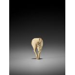 AN IVORY NETSUKE OF A STANDING HORSE UnsignedJapan, 18th century, Edo period (1615-1868)Published: