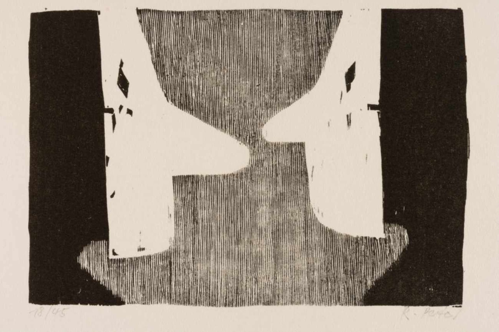 Ruedi PETER (1924-1988)Verschiedene MotiveKonvolut von 5 Holzschnitten, mit Bleistift