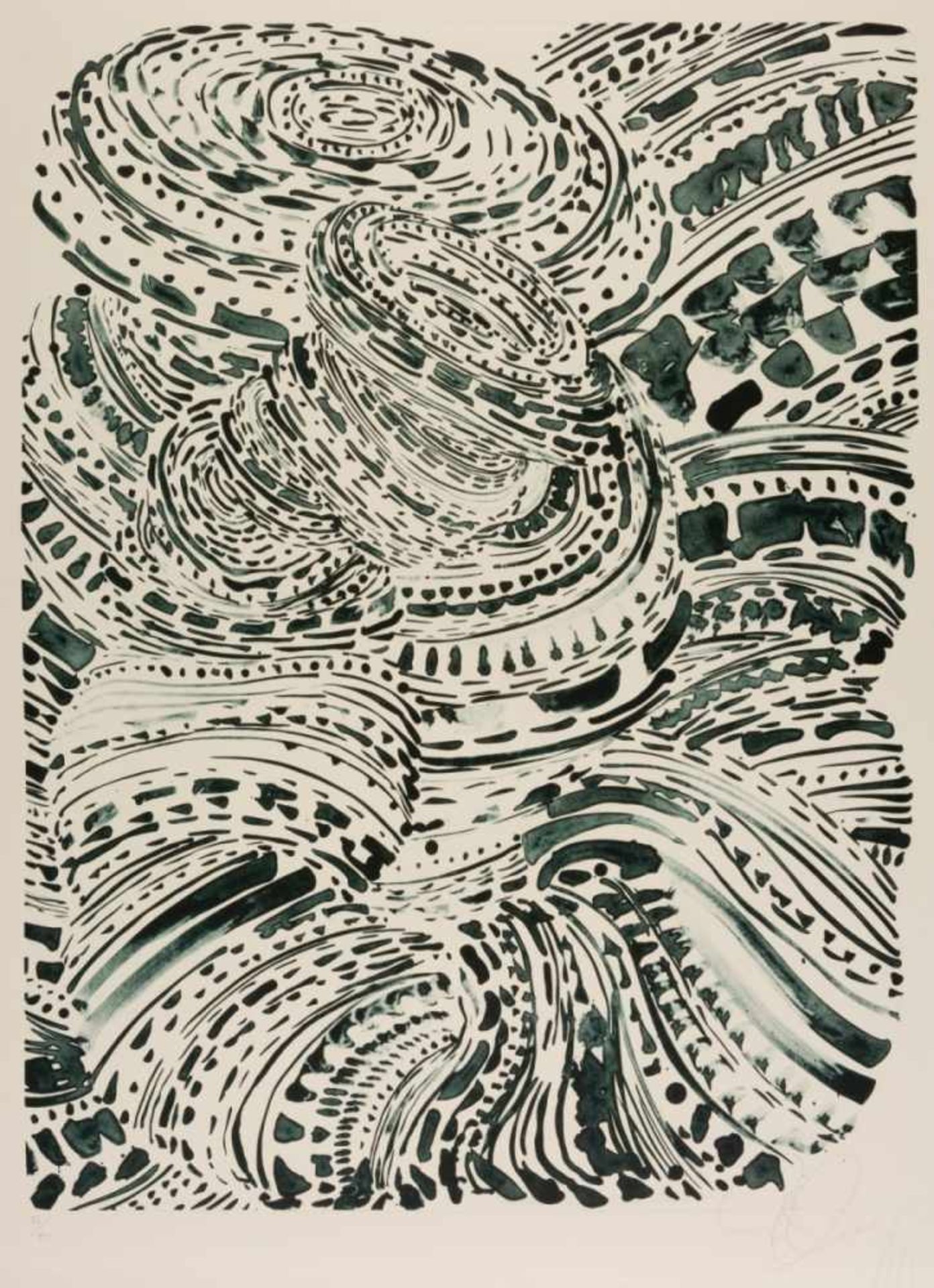 Tony CRAGG (1949), Identities, Very large lithography, 16/40, signed with pencil, 61 x 46cmTony