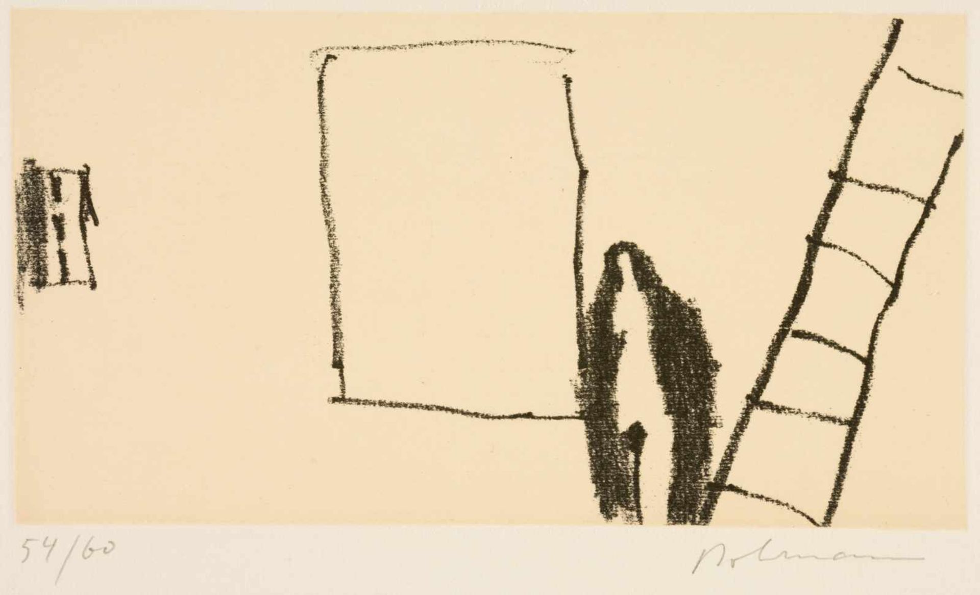 Karl Heinz BOHRMANN (1928-1998), Untitled, Etching, 54/60, signed with pencil, 12 x 22 cmKarl