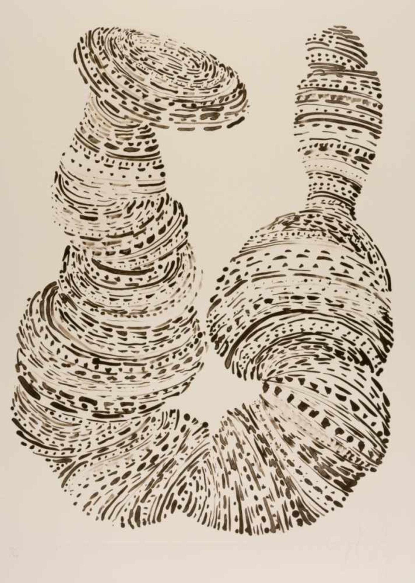 Tony CRAGG (1949), Identities, Very large lithography. 11/40,signed with pencil, 61 x 46,5cmTony