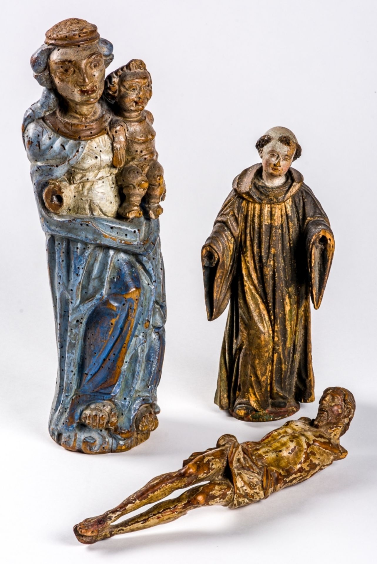 MADONNA, CORPUS CHRISTI AND SAINT