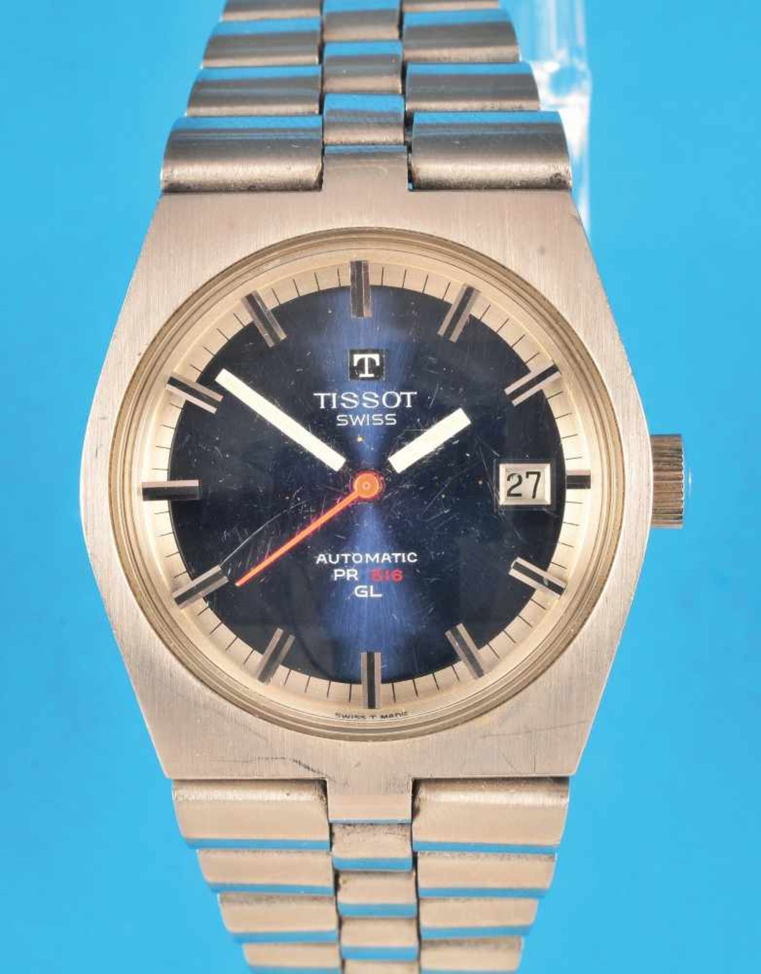 Tissot steel wristwatch