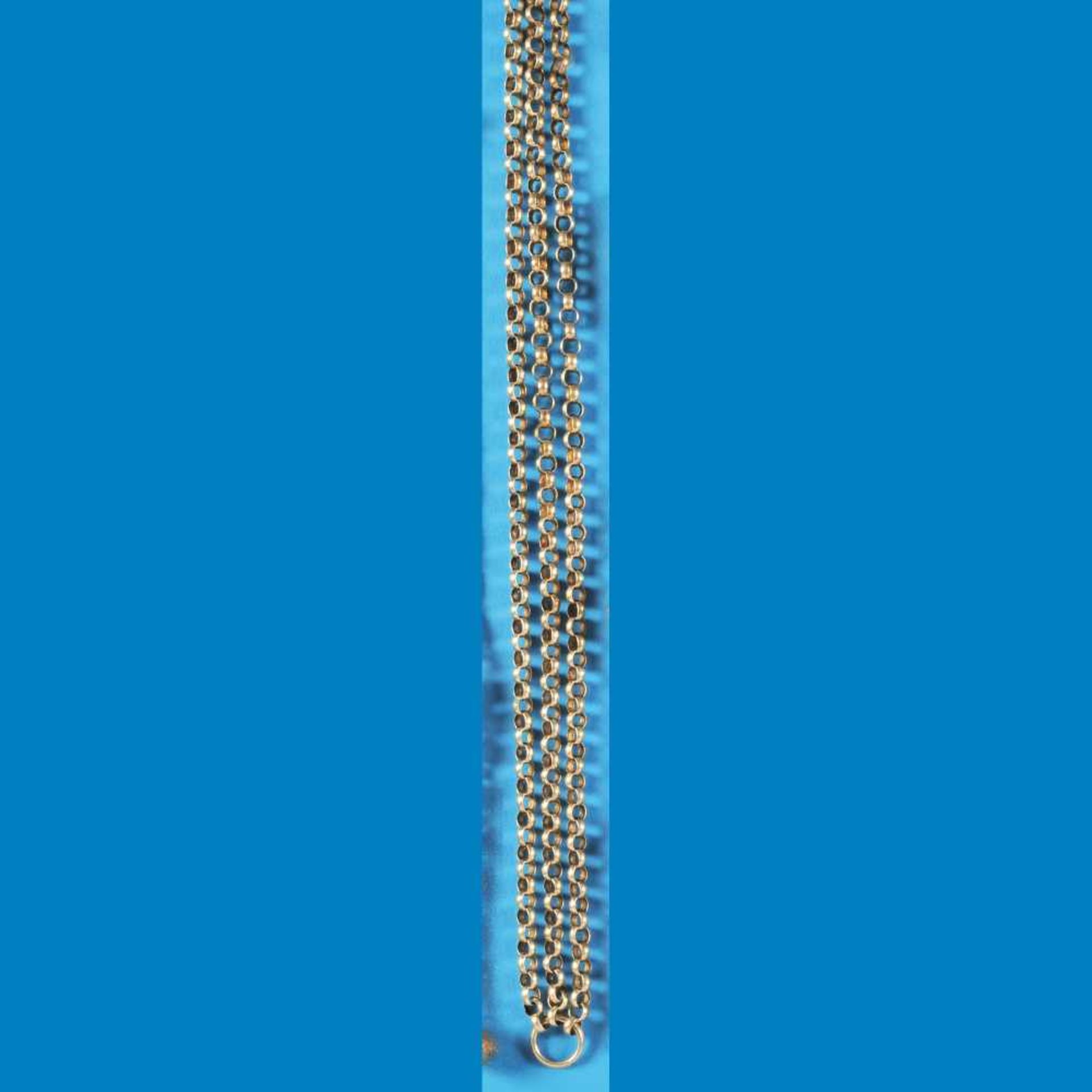 Necklace, silver-platedHalskette, versilbert, 3-reihig (7095), L = 52 cm 40