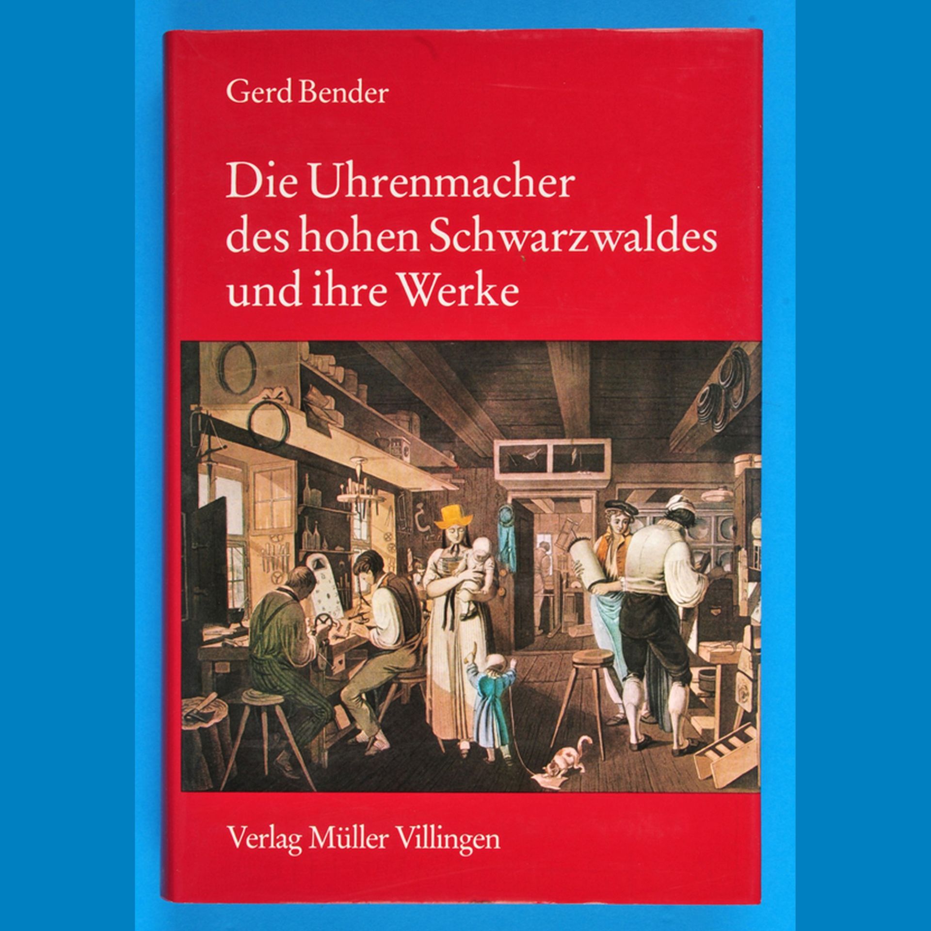 G. Bender, Die Uhrmacher des hohen Schwarzwaldes und ihre Werke, 1979, Band I, 536 Seiten mit