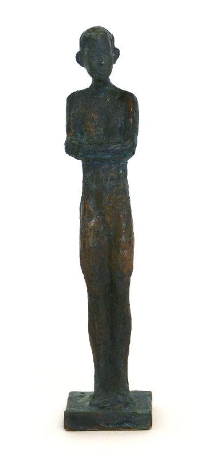 Adner, Heike (geb. 1960 in Wittenberg, lebt in Glienicke bei Berlin) Paul Bronze, 2017, h: 200 mm,