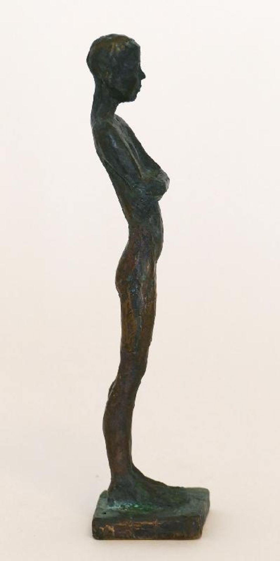 Adner, Heike (geb. 1960 in Wittenberg, lebt in Glienicke bei Berlin) Paul Bronze, 2017, h: 200 mm, - Image 6 of 6