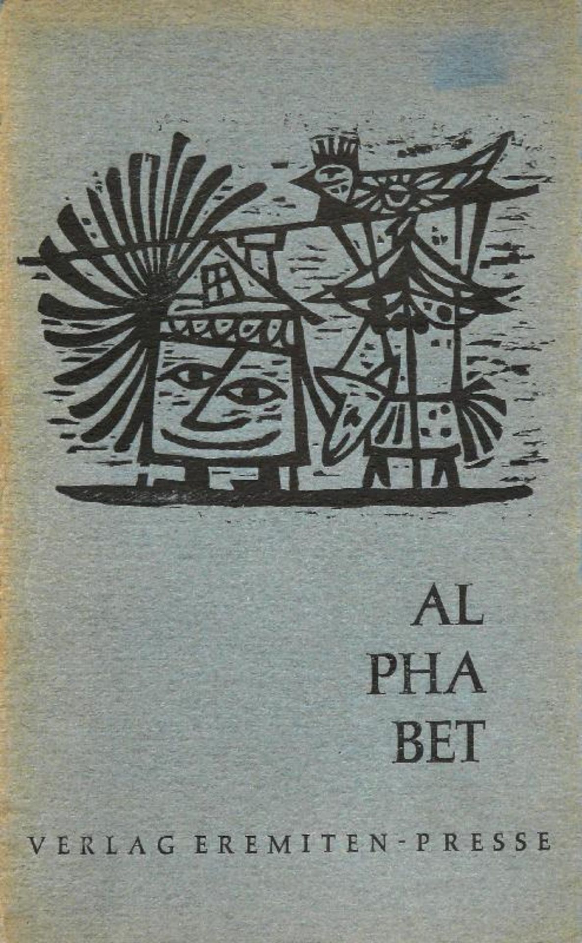 Alphabet. Eine Sammlung aus Lyrik-Manuskripten.Künstlerbuch mit Erstdrucken lyrischer Texte von