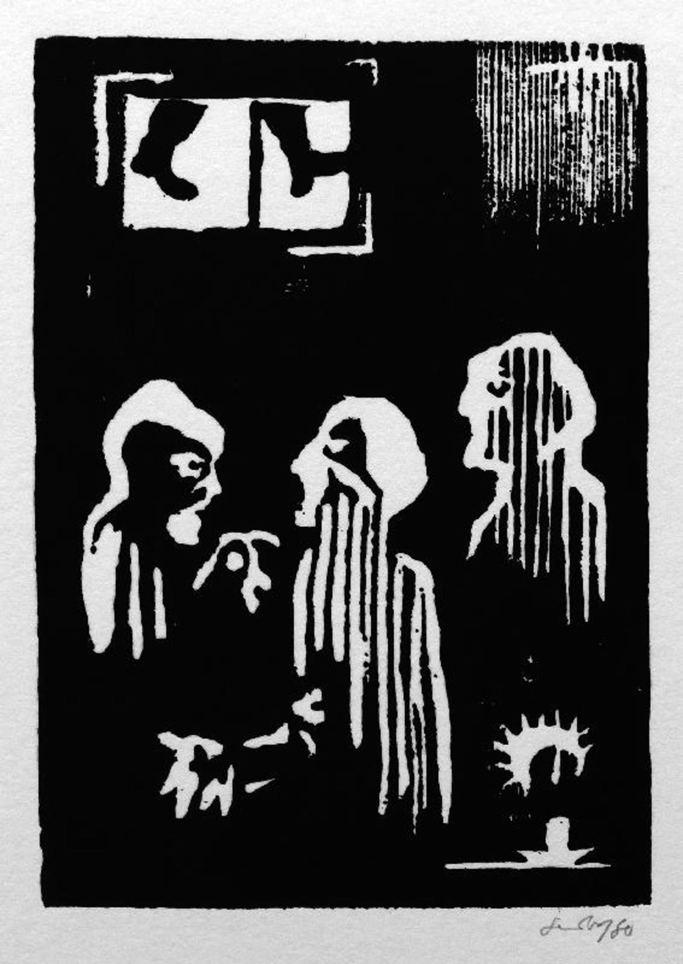 56000 - BuchenwaldMappe mit Texten von Paul Eluard, Margarete Hannsmann, Stephan Hermlin u.a., sowie - Image 4 of 4