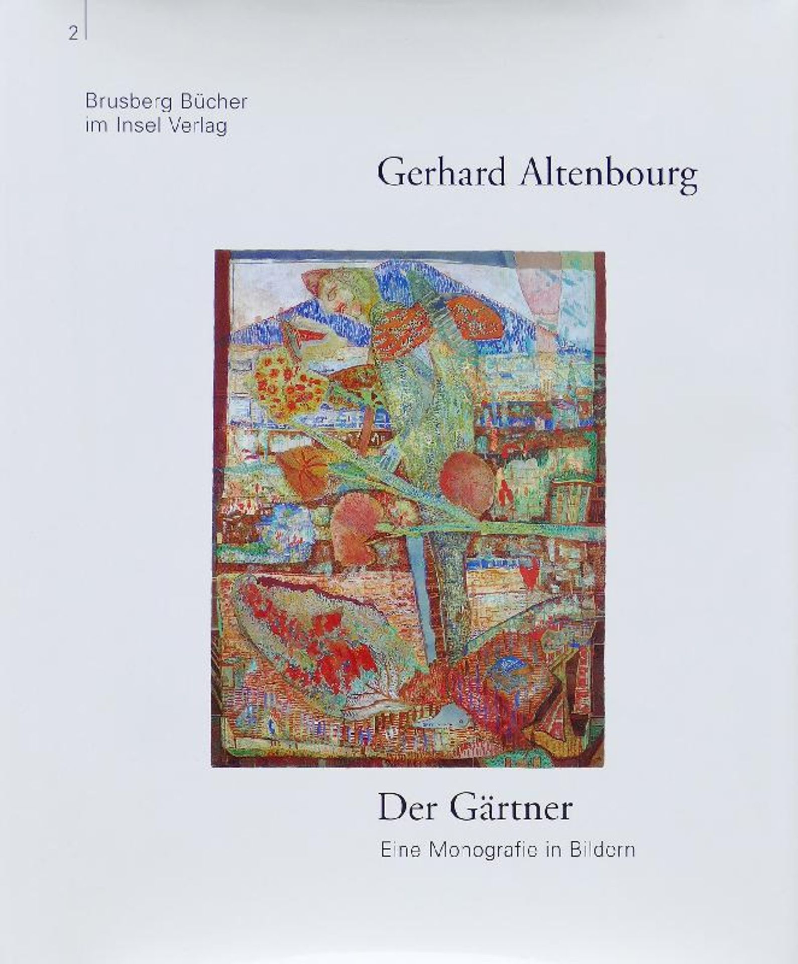 Altenbourg, Gerhard [i.e. Gerhard Ströch] Die Schnabelstellung einer Zwiefalt Lithographie in - Image 2 of 2